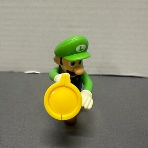 McDonald's Lugi 2022 Green and Yellow Action Figure